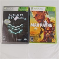 Xbox 360 Games - Dead Space - Max Payne 3