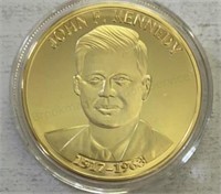JFK 1917-1963 Presidential Commemorative Gold