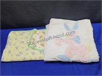 2 Older Baby / Toddler Blankets