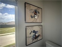 2PC FRAMED CANVASES