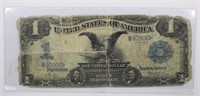1899 $1 One Dollar Black Eagle Silver Certificate