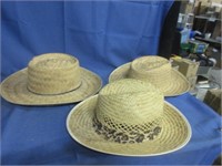 straw hats .