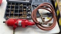 Michigan Pneumatic Impact Wrench W/fitting Kit &