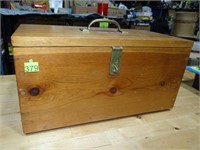 Wooden Box 17.5" x 9"