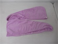 KEEPOZ Hair Towel Wrap Quick Dry 100% Cotton Super