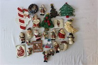 Santa Holiday Magnet Collection