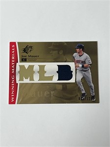 2008 SPx Joe Mauer Jersey Card #/125 MLB