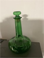Vintage Guinness green glass made in Canada
