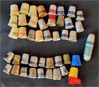 Advertising Sewing Thimble Collection Lot