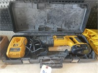 DeWalt Sawzall in Case w/18V Battery & Charger