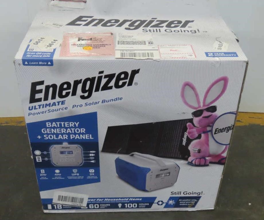 Energizer Battery Generator & Solar Panel