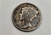 1945 D Mercury Silver Dime