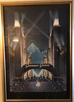 F - FRAMED PARAMOUNT PICTURES PRINT 26X38" (C16)