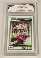 2022 Panini Score #115 Travis Kelce Card