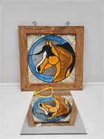 Stained Glass Horse, Mirror