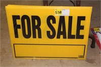 5-FOR SALE SIGNS