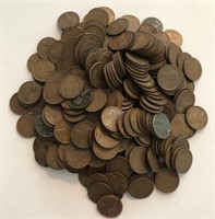 Bag of (300) Wheat Cents