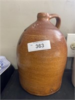 F.H. Cowden stoneware jug.