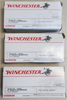 W - 3 BOXES WINCHESTER AMMUNITION (F30)