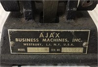 AJAX BUSINESS MACHINE DATER