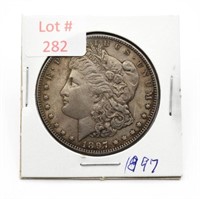 1897 Morgan Silver Dollar