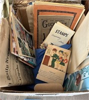 BOX OF MIXED EPHEMERA