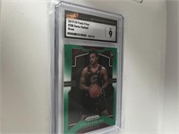 2019-20 Prizm Green Darius Garland CSG 9 Rookie