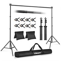 EMART Backdrop Stand 10x7ft(WxH) Photo Studio Adju