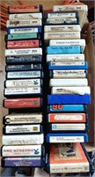 Vintage Lot of 8 Track Tapes