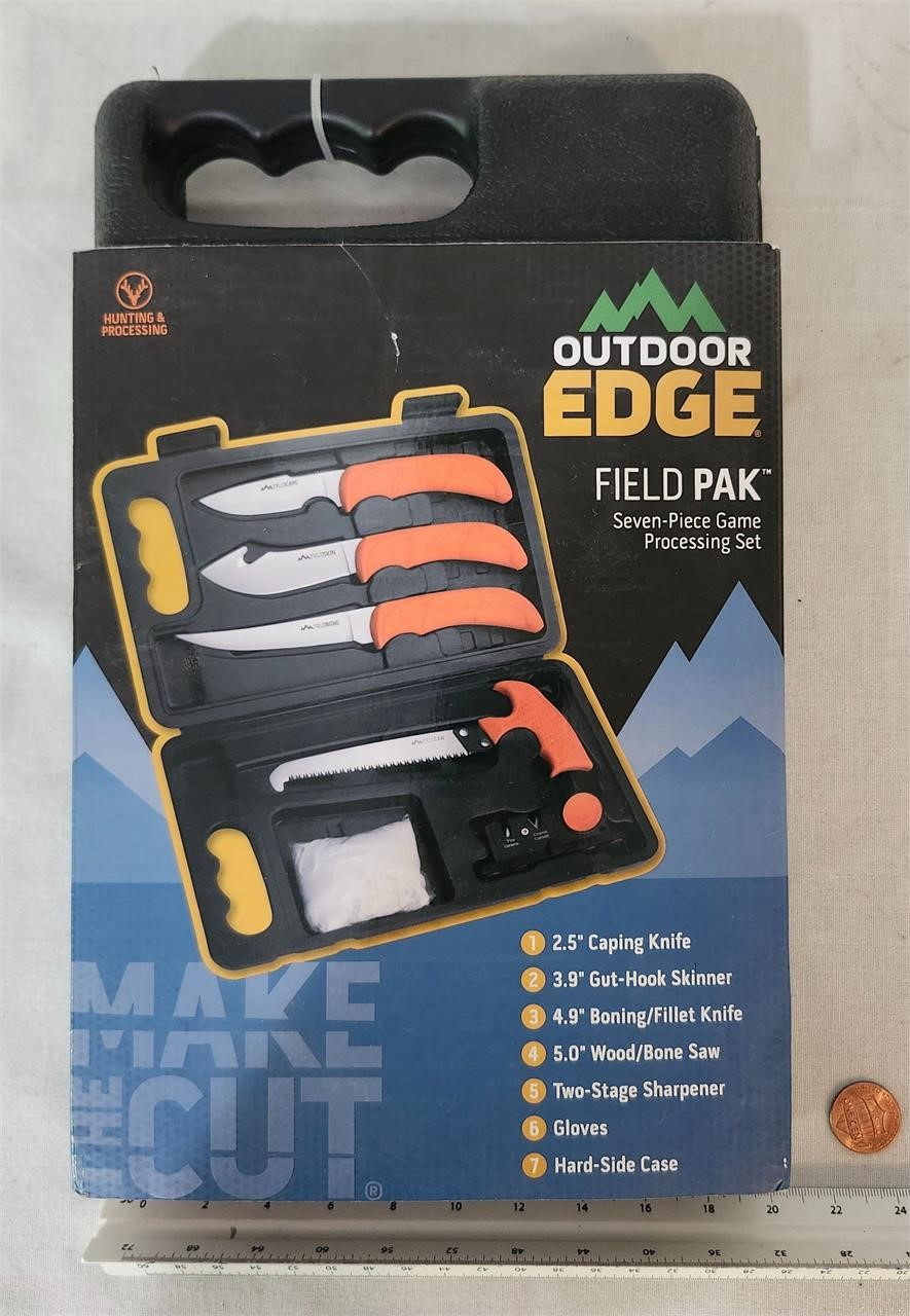 NEW Outdoor Edge Field Pak 7 piece knife set