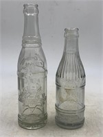 -2 vintage soda bottles, nu icy Richmond