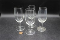 Quartet of Liqueur Glasses
