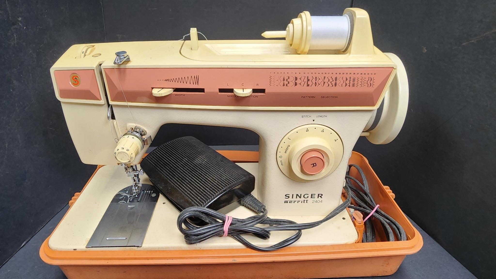 Singer Merritt Sewing Machine