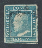 ITALY SICILY #13g USED FINE