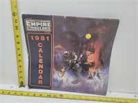 1981 original star wars calender