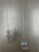 2 FASHION DREAMCATCHER NECKLACES