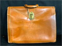 Vintage Leather Briefcase