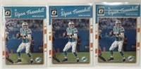 3 2016 Donruss #56 Optic Ryan Tannehill Holo Cards