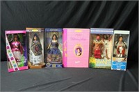 6 Boxed Figures - Some Barbie