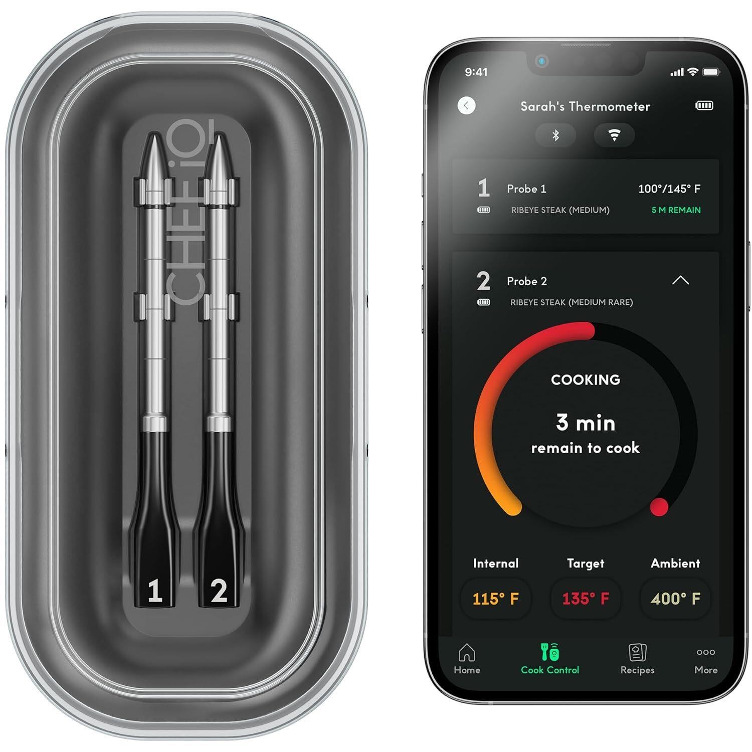 $140  CHEF iQ Sense Smart Wireless Meat Thermomete