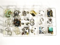 Box Of Assorted Pierced Earrings