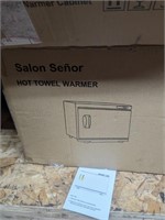 Hot towel warmer salon