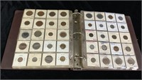 Coin Collection Binder ~300 Foreign Coins