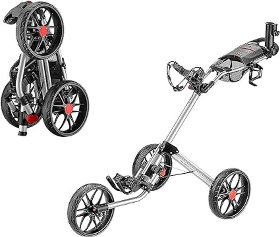 Caddytek 3 Wheel Golf Push Cart