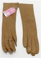 Vintage New Old Stock Leather Gloves with