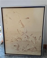 SIGNED PRINT BY CDN GEOERGE THOPSON 3RD