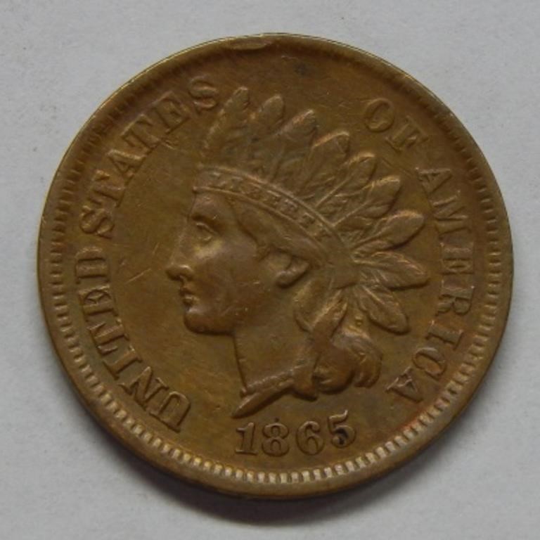 1865 Indian Head Cent