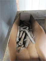 Contents of cabinet: sorter bins, anchors,