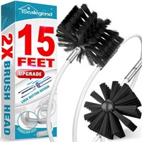 Sealegend 30 Feet Dryer Vent Cleaning Brush,