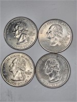 (4) US Minted State Quarters